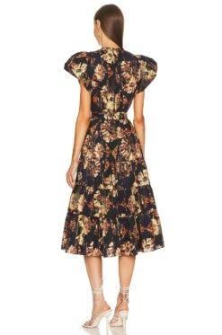 ULLA JOHNSON Ottilie Dress Lupine -Fashion Clothing Store ULLA WD394 V3