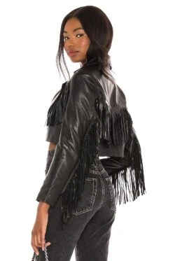 Malboro Cropped Blazer Black