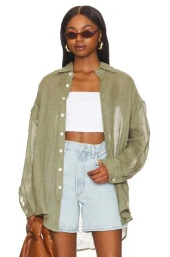 Playa Shirt Dress Chocolate -Fashion Clothing Store VAMX WS17 V1