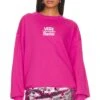 Vans Rene Os Ls Crew Fuchsia Purple Barbie -Fashion Clothing Store VANX WK1 V1