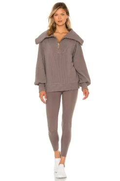 Varley Vine Pullover Deep Charcoal 16 Varley Vine Pullover Deep Charcoal -Fashion Clothing Store VARR WK54 V4