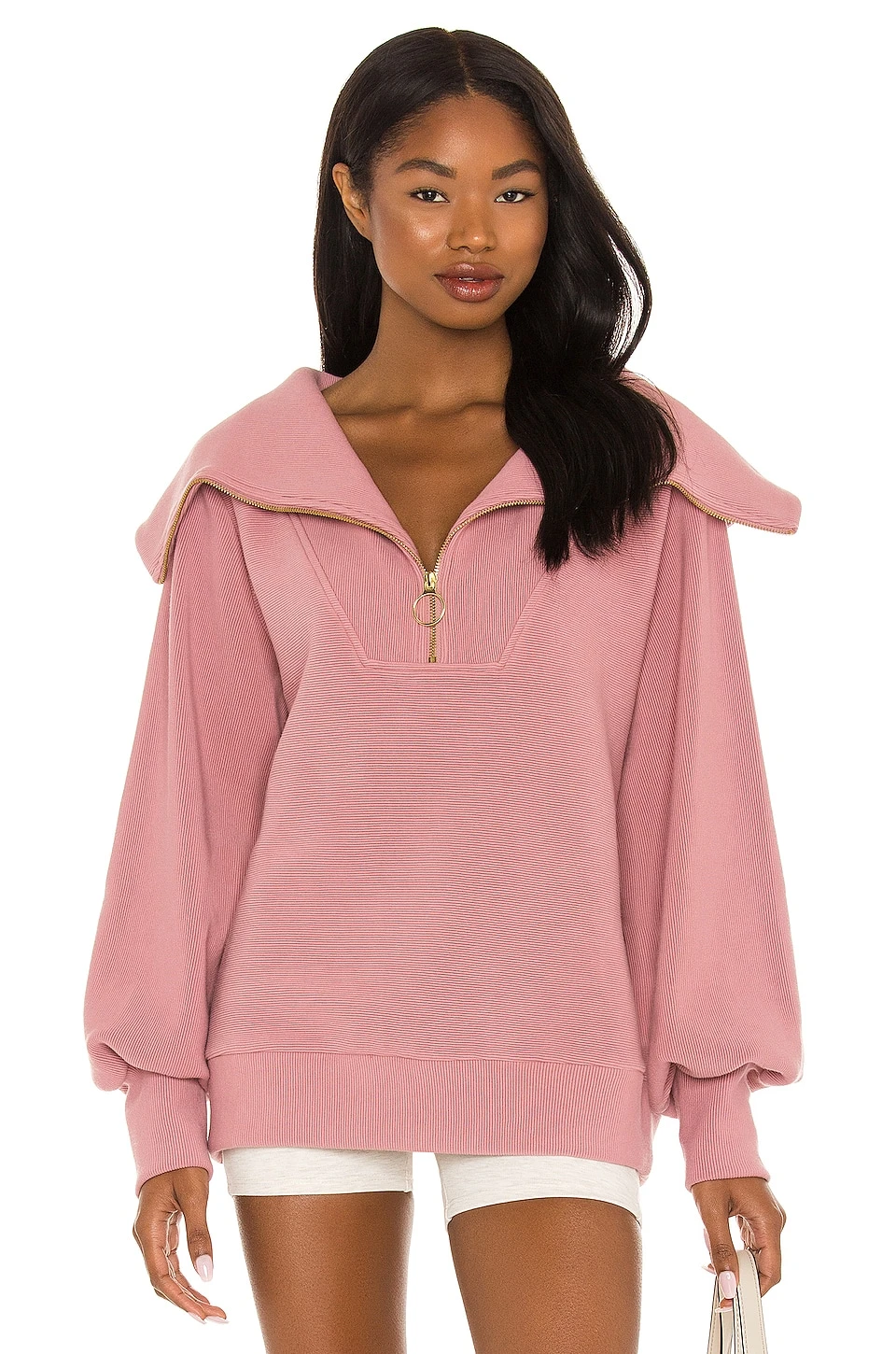 Varley Vine Pullover Deep Charcoal 10 Varley Vine Pullover Deep Charcoal - Image 8