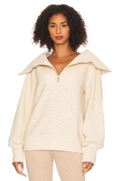 Varley Vine Pullover Deep Charcoal 21 Varley Vine Pullover Deep Charcoal -Fashion Clothing Store VARR WK70 V1