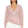 Varley Calva Knit Half Zip Pale Mauve 2 Varley Calva Knit Half Zip Pale Mauve -Fashion Clothing Store VARR WK93 V1