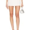 Mini Skirt White -Fashion Clothing Store VAUR WQ8 V1