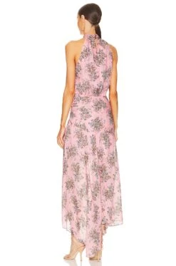 Veronica Beard Leia Dress Peony Multi -Fashion Clothing Store VBRD WD104 V3