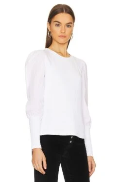 Veronica Beard Donovan Top White 7 Veronica Beard Donovan Top White -Fashion Clothing Store VBRD WS96 V2
