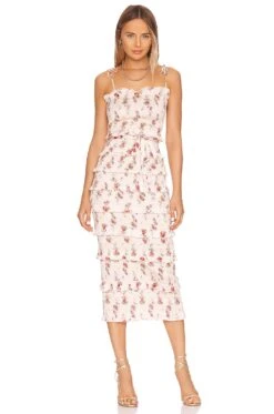 Lily Dress Doeskin -Fashion Clothing Store VCHP WD87 V1