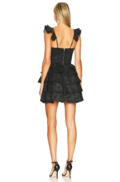 Patisserie Dress Black Macaron -Fashion Clothing Store VCHP WD93 V3