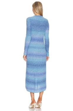 Vince Space Dye Dress Tide Combo -Fashion Clothing Store VINCE WD140 V3