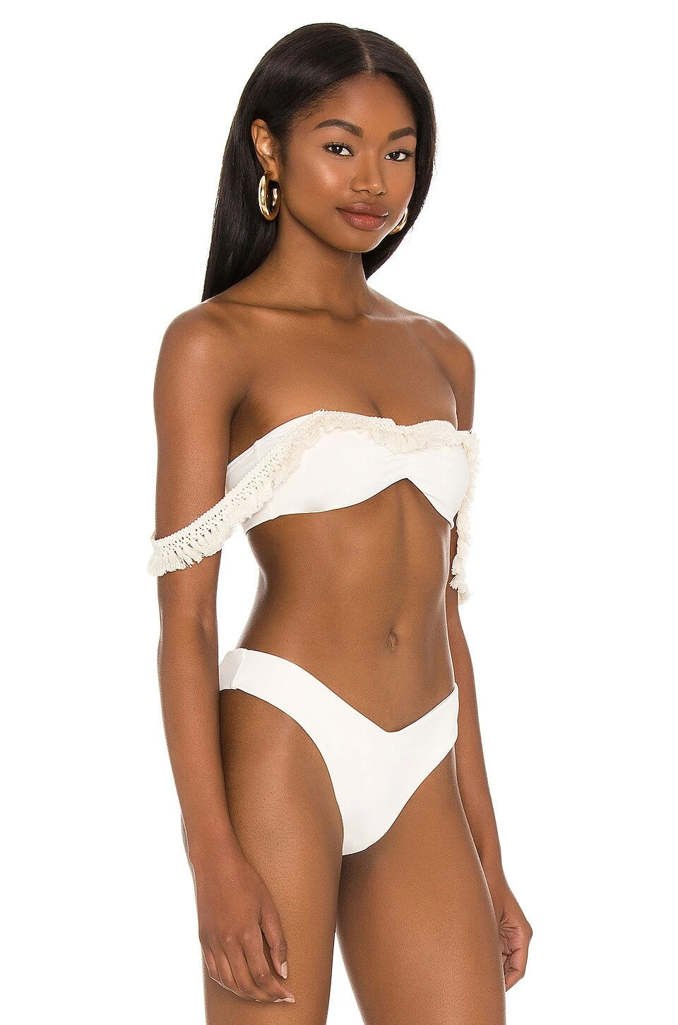 Tassel Bikini Top Pearl 4 Tassel Bikini Top Pearl - Image 2