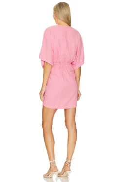 Willa Wrap Dress Flamenco -Fashion Clothing Store YOUN WD1245 V3