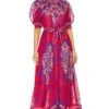 Zimmermann Raie Maxi Dress Purple & Red Floral